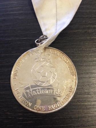 Nationwide Runners Up Medal